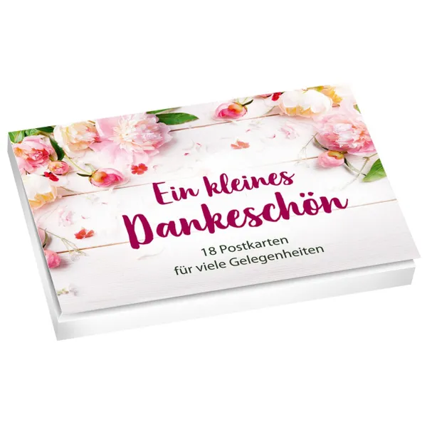 Produktbild des Artikels Ein kleines Dankeschön - Postkartenset (Schreibwaren)