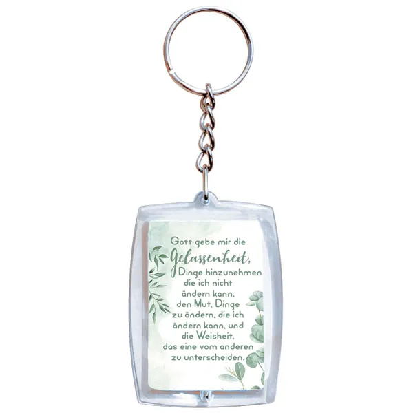 Produktbild des Artikels Schlüsselanhänger: Gott gebe mir die Gelassenheit ()