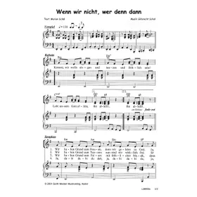 Produktbild des Artikels Wenn wir nicht, wer denn dann (Noten - Download)