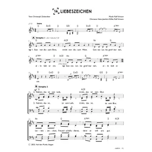Produktbild des Artikels Liebeszeichen (Chor) (Noten - Download)