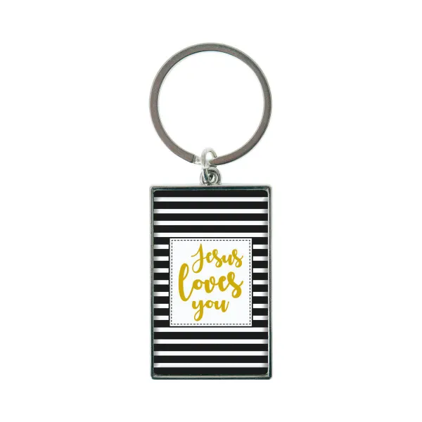 Produktbild des Artikels Schlüsselanhänger "Jesus loves you" ()