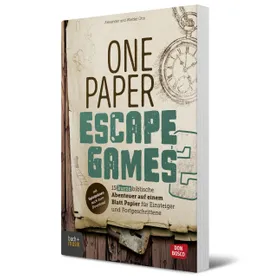 Produktbild des Artikels One Paper Escape Games 2 (Buch - Kartoniert)
