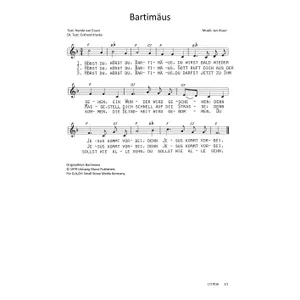 Produktbild des Artikels Bartimäus (Noten - Download)