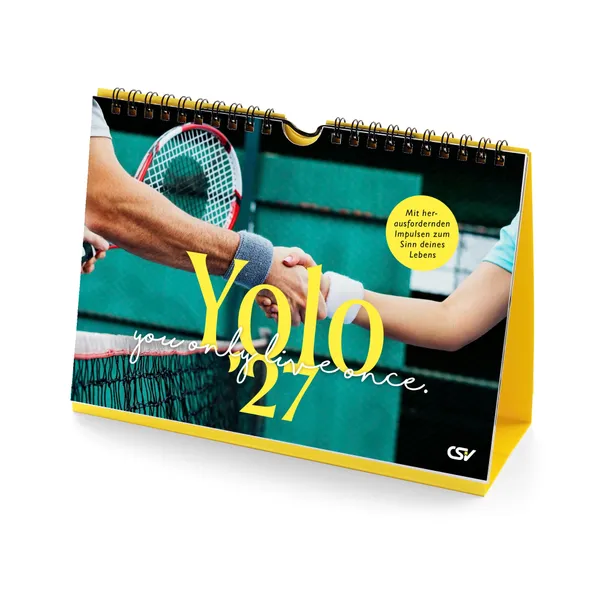 Produktbild des Artikels YOLO 2027 (Kalender - Spiralbindung)