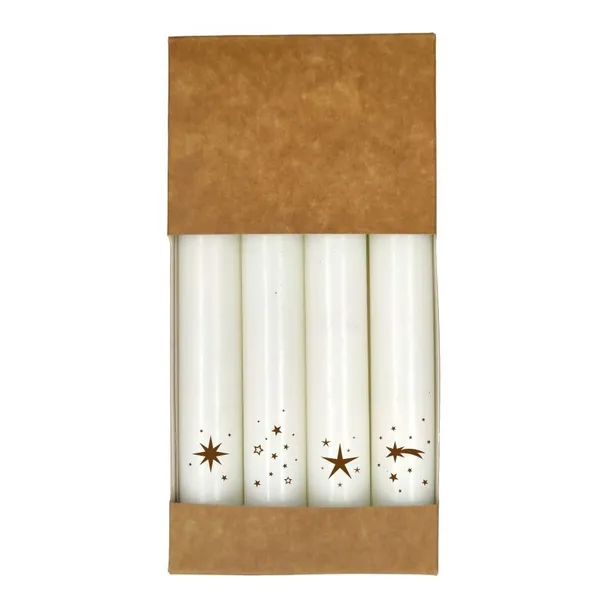 Produktbild des Artikels Kerze "Sterne" - 4er Set ()