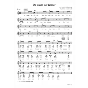 Produktbild des Artikels Da staunt der Römer (Noten - Download)