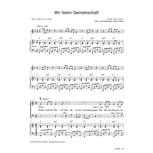 Produktbild des Artikels Wir feiern die Gemeinschaft (Noten - Download)