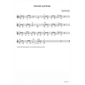 Produktbild des Artikels Himmel und Erde (Noten - Download)