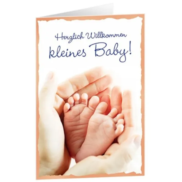 Produktbild des Artikels CD-Card: Herzlich Willkommen kleines Baby! (Schreibwaren)
