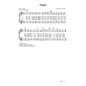 Produktbild des Artikels Hagar (Noten - Download)