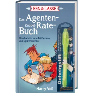 Produktbild des Artikels Ben & Lasse - Das Agenten-Knobel-Rate-Buch (Buch - Gebunden)