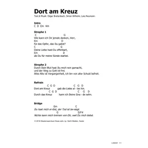 Produktbild des Artikels Dort am Kreuz (Noten - Download)