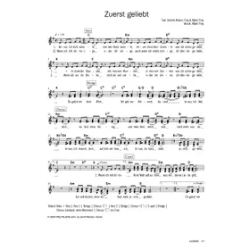 Produktbild des Artikels Zuerst geliebt (Noten - Download)