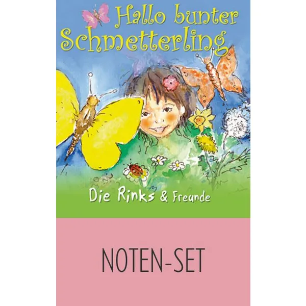 Produktbild des Artikels Hallo bunter Schmetterling (Noten-Set) (Noten - Download)