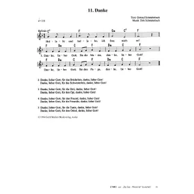 Produktbild des Artikels Danke (Noten - Download)