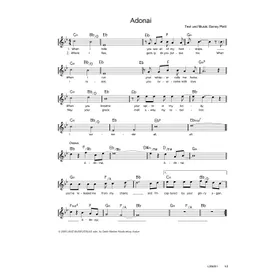 Produktbild des Artikels Adonai (Noten - Download)