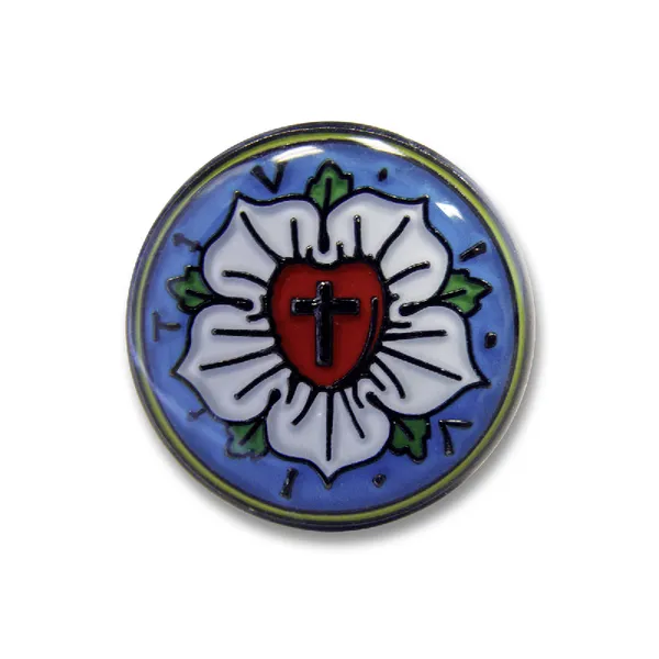 Produktbild des Artikels Anstecknadel "Lutherrose" ()