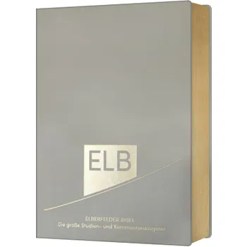 Produktbild des Artikels Elberfelder Bibel. Die große Studien- und ... (Bibel - Leder)