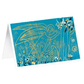 Produktbild des Artikels Kunstkarten "Blauer Engel" 5 Stk. (Schreibwaren)