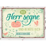 Stimmungsbild zu Metallschild klein - Der Herr segne und behüte