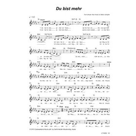 Produktbild des Artikels Du bist mehr (Noten - Download)