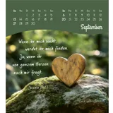 Stimmungsbild zu Von Herzen ein glückliches Jahr 2026 - Tischkalender