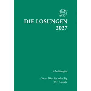 Produktbild des Artikels Losungen 2027 grün, Schreibausgabe (Kalender - Hardcover)