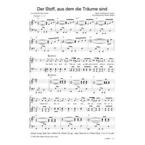 Produktbild des Artikels Der Stoff, aus dem die Träume sind (Noten - Download)