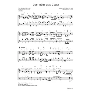 Produktbild des Artikels Gott hört dein Gebet (Noten - Download)