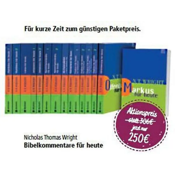 Produktbild des Artikels Bibelkommentar Neues Testament - Paket (Buch - Paperback)