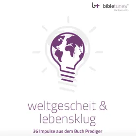 Produktbild des Artikels bibletunes: weltgescheit & lebensklug - Hörbuch (MP3-Hörbuch - Download)