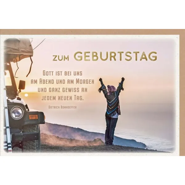 Produktbild des Artikels Faltkarte "Zum Geburtstag" (Schreibwaren)