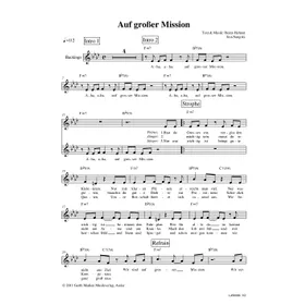 Produktbild des Artikels Auf großer Mission (Noten - Download)