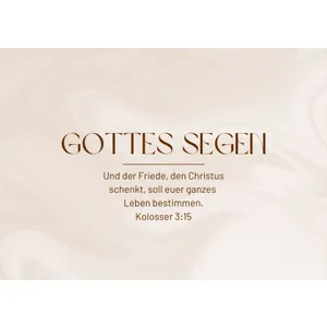 Produktbild des Artikels Postkarte "Gottes Segen" (Schreibwaren)
