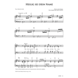 Produktbild des Artikels Heilig sei dein Name (Noten - Download)