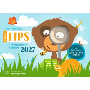 Produktbild des Artikels Der fröhliche Family-Fips Kinderzimmer-Kalender 2027 (Kalender - Geheftet)