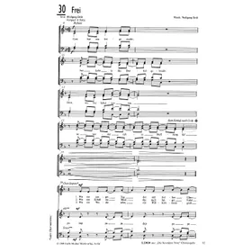 Produktbild des Artikels Frei (Noten - Download)