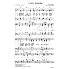 Produktbild des Artikels Gott hört dein Gebet (Noten - Download)
