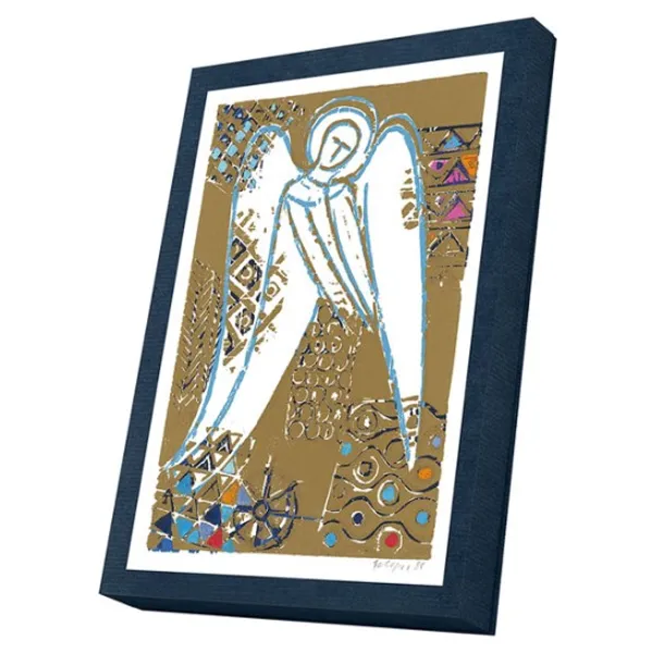 Produktbild des Artikels Kunstkarten-Set "Goldener Engel" (Schreibwaren)