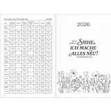 Stimmungsbild zu Er ist immer bei mir 2026 - Terminkalender Notice