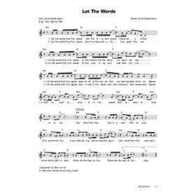 Produktbild des Artikels Let The Words (Noten - Download)