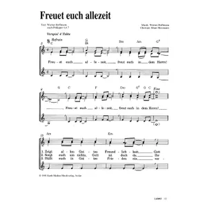 Produktbild des Artikels Freuet euch allezeit (Noten - Download)