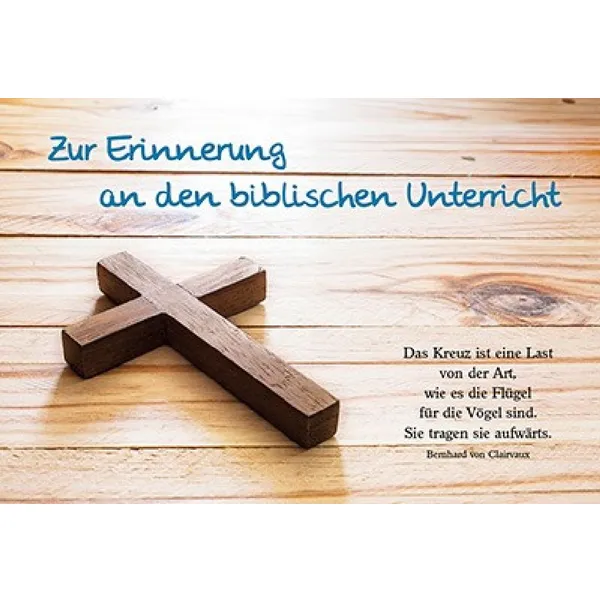 Produktbild des Artikels Faltkarte: Das Kreuz - Bibl. Unterricht (Schreibwaren)