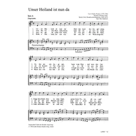 Produktbild des Artikels Unser Heiland ist nun da (Noten - Download)