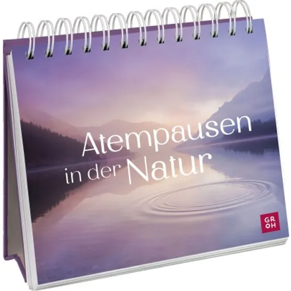Produktbild des Artikels Atempausen in der Natur - Aufstellbuch (Buch - Spiralbindung)
