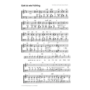 Produktbild des Artikels Gott ist wie Frühling (Noten - Download)