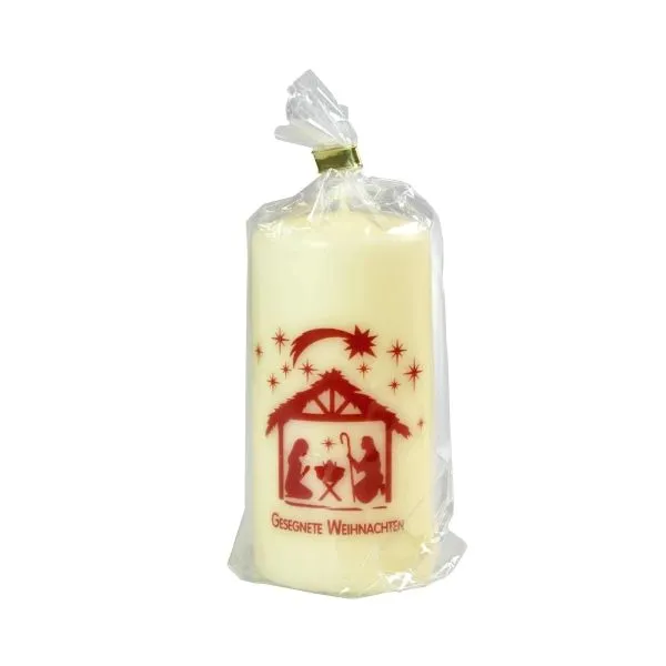 Produktbild des Artikels Kerze "Gesegnete Weihnachten" ()
