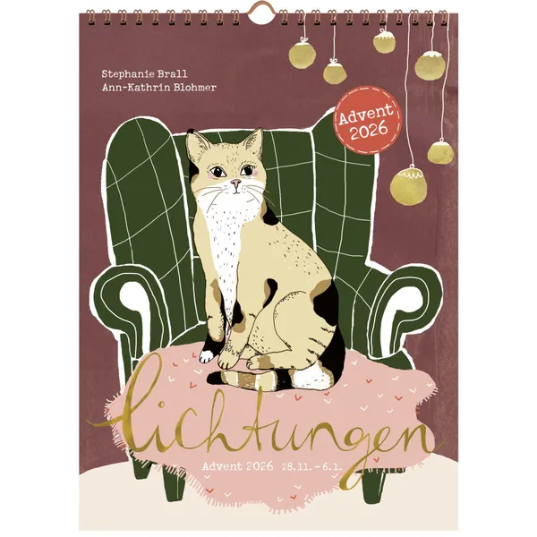 Produktbild des Artikels Lichtungen 2026 - Adventskalender (Kalender - Spiralbindung)