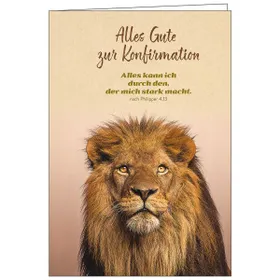 Produktbild des Artikels Faltkarte: Alles Gute zur Konfirmation (Schreibwaren)