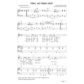 Produktbild des Artikels Herr, wir loben dich (Noten - Download)